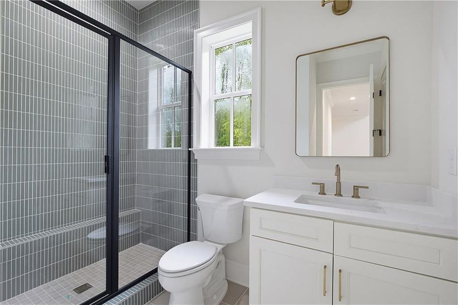 Furnished interior view inside a new home in , Newnan (Image 11).