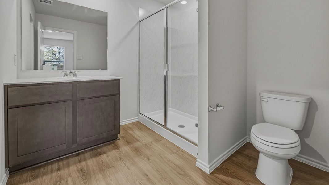 Furnished interior view inside a new home in Asher Oaks, Bonham (Image 5).