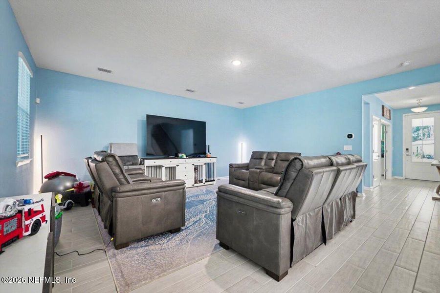 Furnished interior view inside a new home in RiverTown - Settlement, St. Johns (Image 12).
