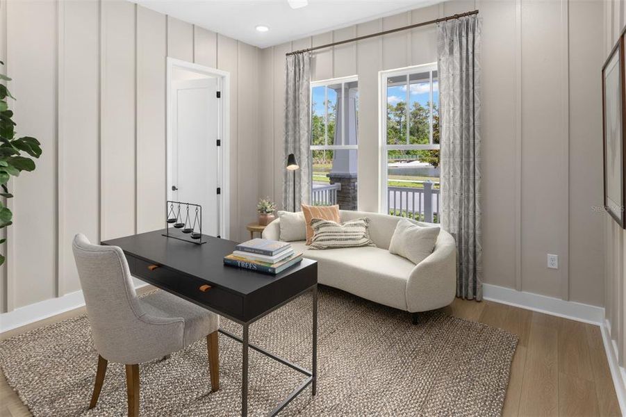 Furnished interior view inside a new home in Celebration, Celebration (Image 22).