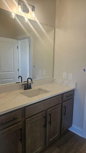 Furnished interior view inside a new home in The Enclave at French Quarter Creek, Huger (Image 5).