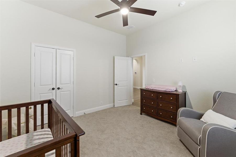 Furnished interior view inside a new home in , Godley (Image 13).