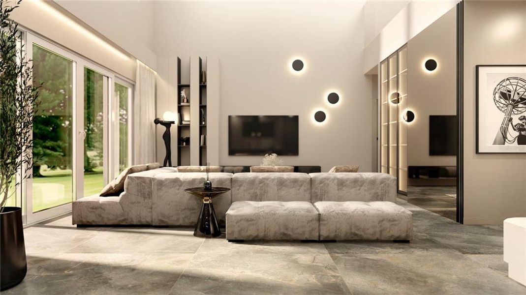 Furnished interior view inside a new home in , Sarasota (Image 5).