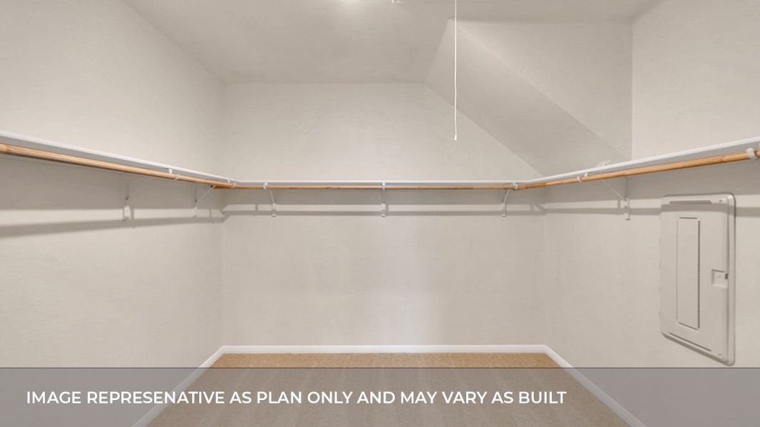 Spacious, unfurnished interior of a new home in Bar W Ranch, Leander (Image 25).