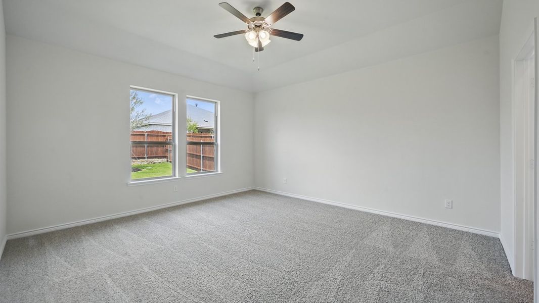 Representative unfurnished interior of a home built from the Ferry by D.R. Horton in The Woods at Lindsey Place, Anna (Image 13). Representative unfurnished interior of a home built from the Ferry by D.R. Horton in The Woods at Lindsey Place, Anna (Image 13).