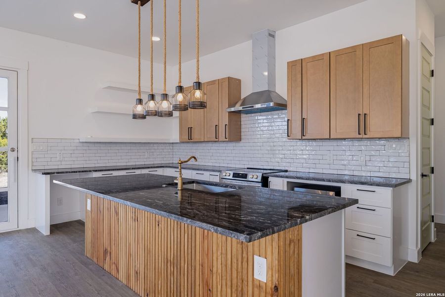 Furnished interior view inside a new home in , Fischer (Image 10).