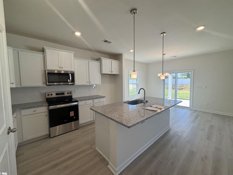 Furnished interior view inside a new home in Halton Oaks, Spartanburg (Image 3).
