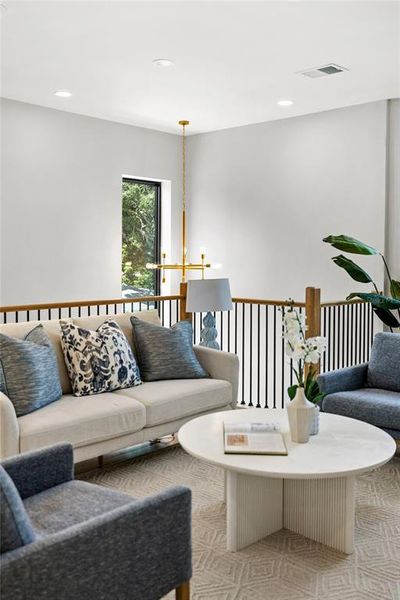 Furnished interior view inside a new home in , Orlando (Image 44).