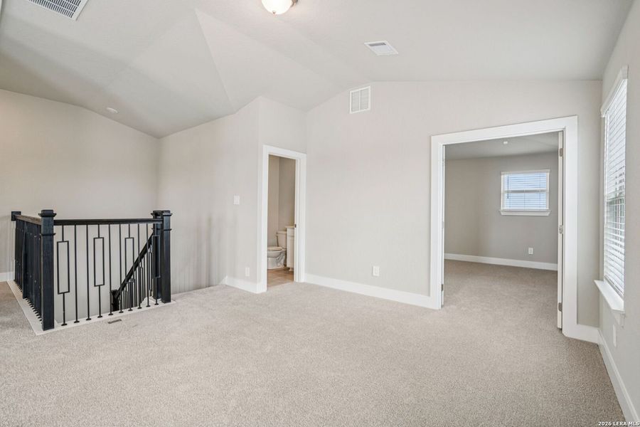 Spacious, unfurnished interior of a new home in Legendary Trails - Premier Series, Cibolo (Image 20).