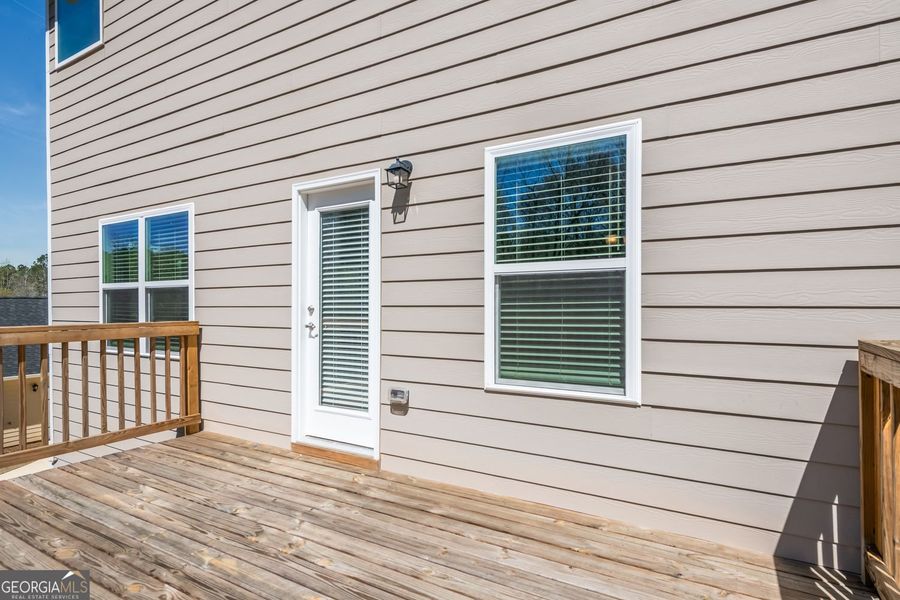Front exterior of a new home in Carson's Walk, Macon, GA, highlighting curb appeal (Image 18).