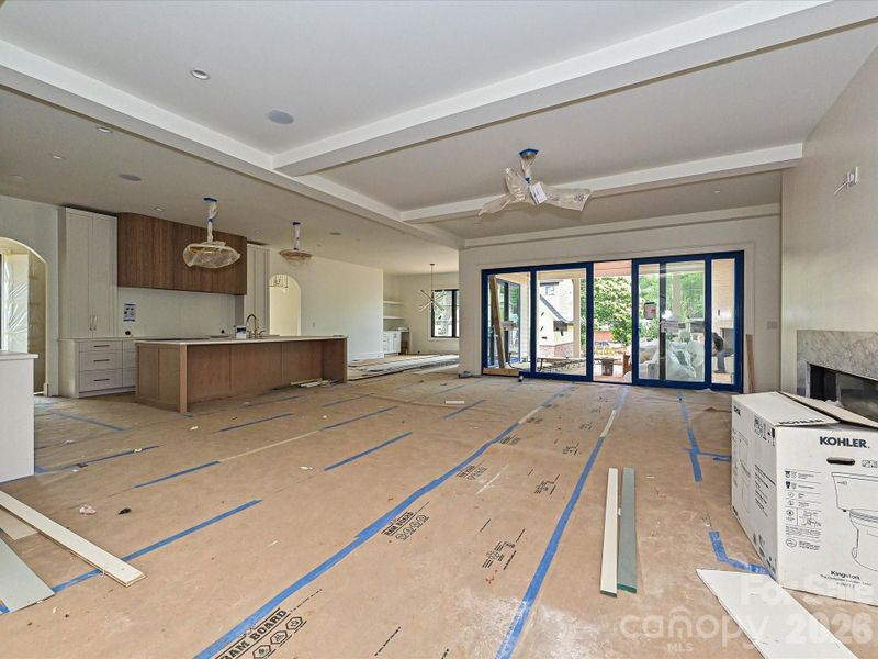 In-progress construction of a new home in , Charlotte, NC (Image 11).