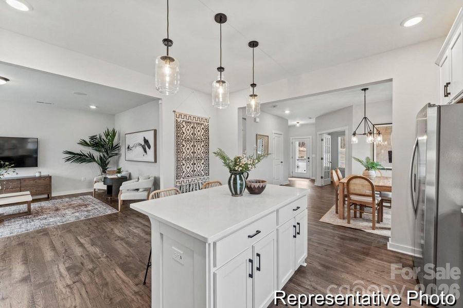 Furnished interior view inside a new home in Eagles Crest, Pageland (Image 9).