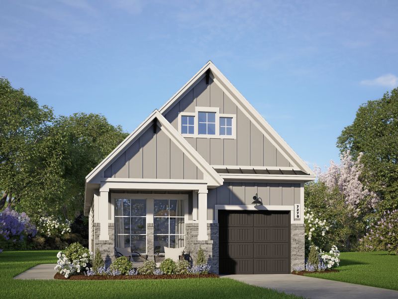 Representative exterior photo of a completed home built from the Pommery – Chateau Collection by Chesmar Homes in Kresston, Montgomery, TX (Image 2). Representative exterior photo of a completed home built from the Pommery – Chateau Collection by Chesmar Homes in Kresston, Montgomery, TX (Image 2).