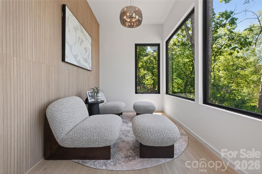 Furnished interior view inside a new home in , Norwood (Image 10).