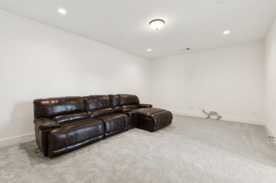 Furnished interior view inside a new home in , Copper Canyon (Image 29).