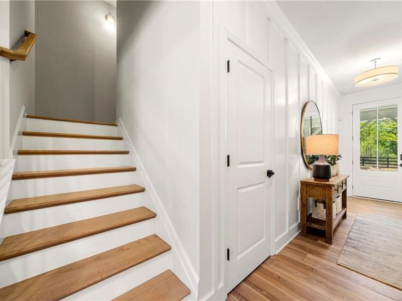 Furnished interior view inside a new home in Riverwood, Dallas (Image 26).