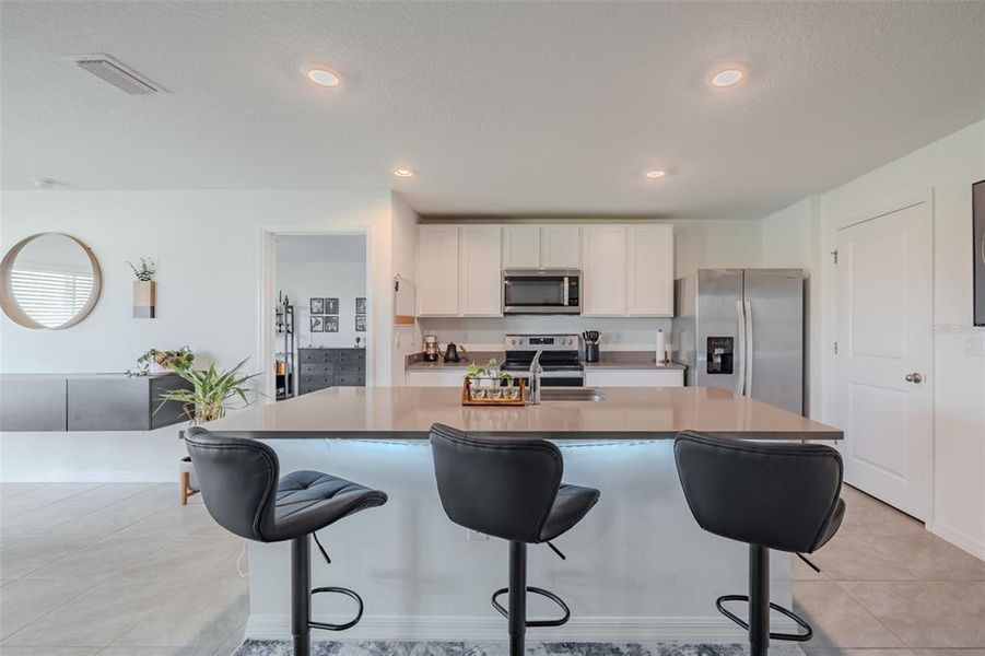 Furnished interior view inside a new home in Brookside, Ruskin (Image 8). Furnished interior view inside a new home in Brookside, Ruskin (Image 8).