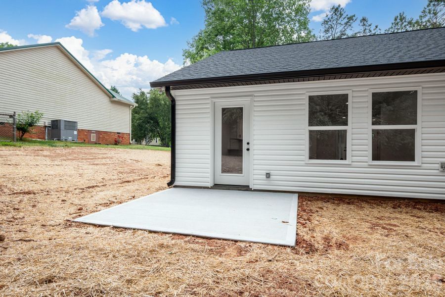 Exterior details and patio area of a home in , Statesville (Image 18).