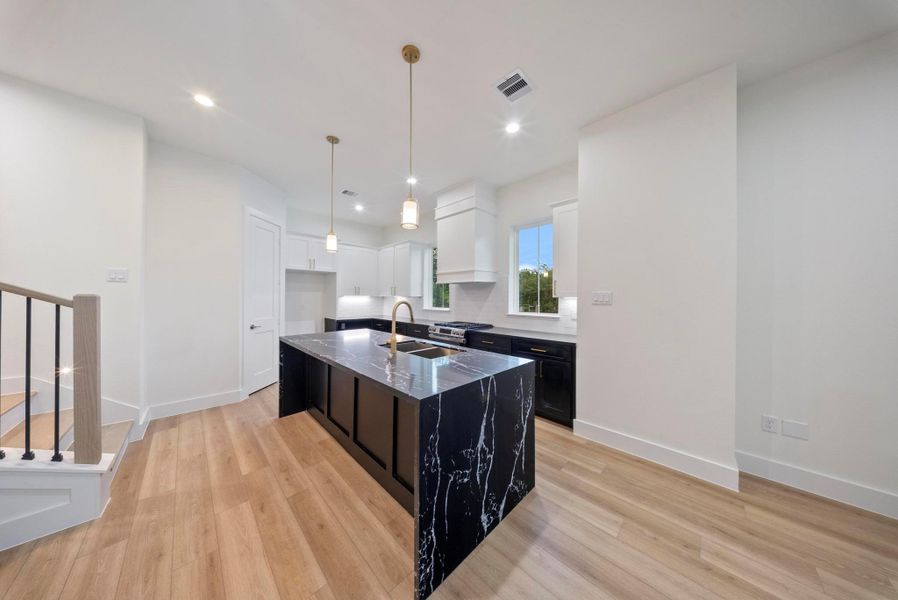 Furnished interior view inside a new home in , Houston (Image 3).