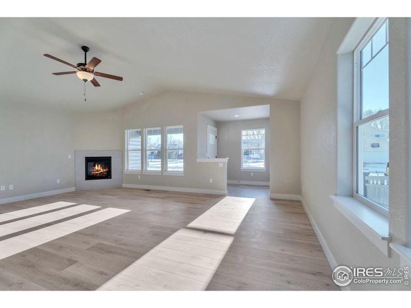 Bright and open living room