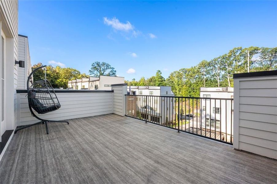 Front exterior of a new home in , Atlanta, GA, highlighting curb appeal (Image 2).