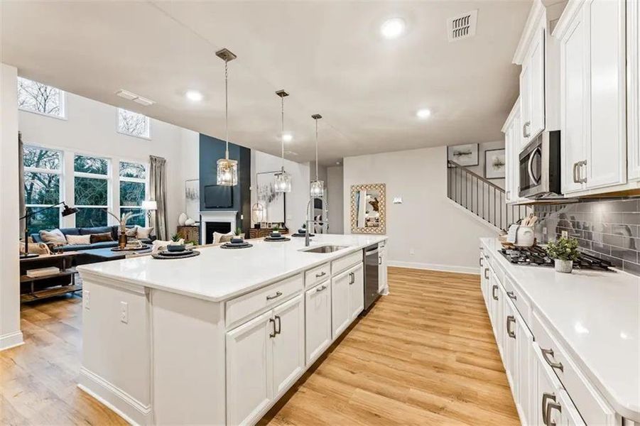 Furnished interior view inside a new home in Brookshire Manor, Canton (Image 18).