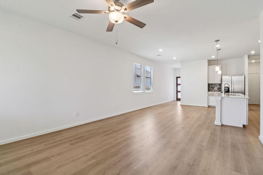 Spacious, unfurnished interior of a new home in Pine Lake Cove - Traditional Series, Montgomery (Image 23).