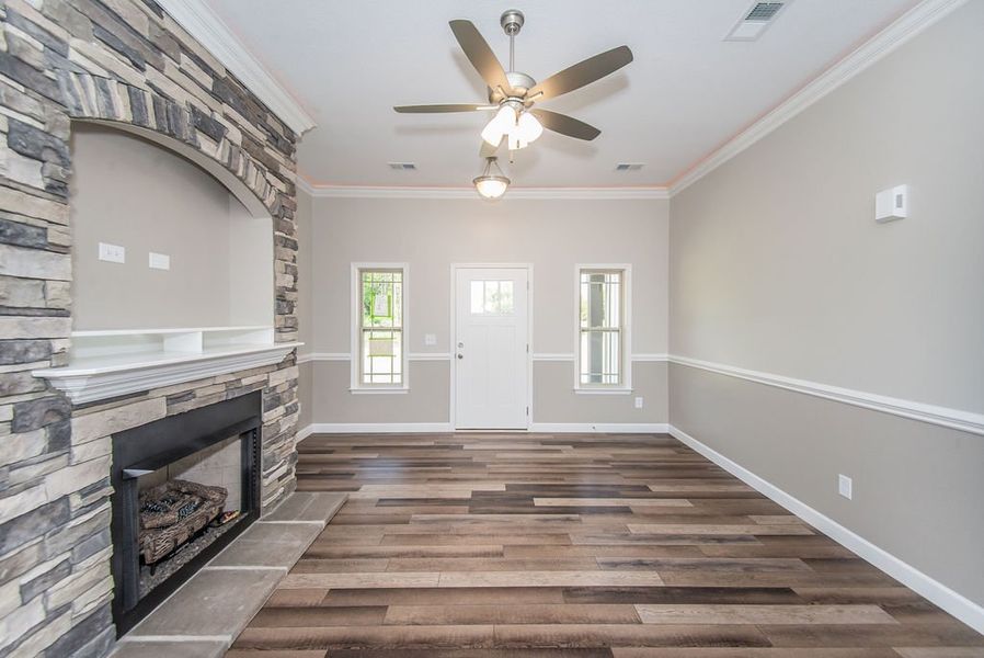 Image 39 representing the Pacific by Enchanted Homes in Hampshire Heights, Moore, SC.