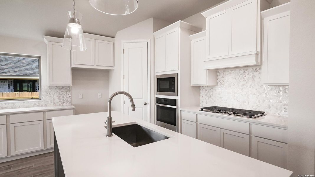 Furnished interior view inside a new home in The Parklands, Schertz (Image 6).