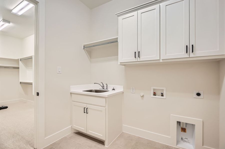 Plan 1641 Laundry Room Representative Photo Plan 1641 Laundry Room Representative Photo