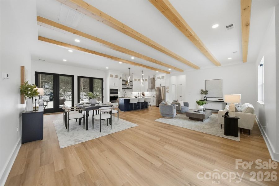 Furnished interior view inside a new home in , Bethlehem (Image 26).