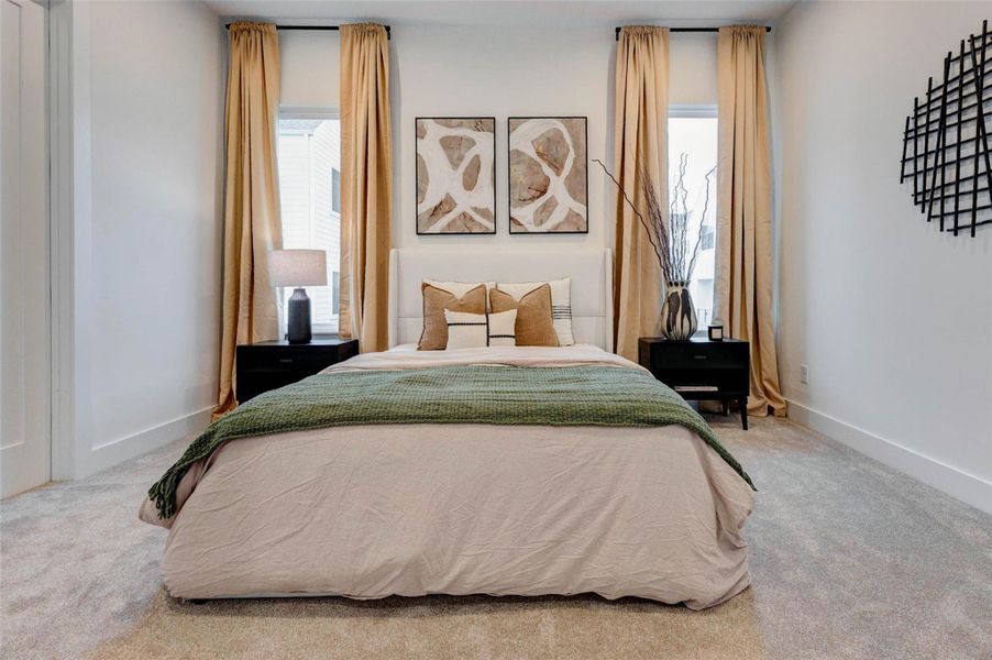 Furnished interior view inside a new home in , Houston (Image 19). Furnished interior view inside a new home in , Houston (Image 19).