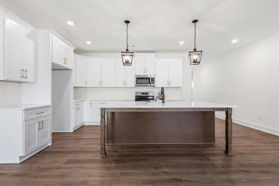 Furnished interior view inside a new home in , Rockmart (Image 15).