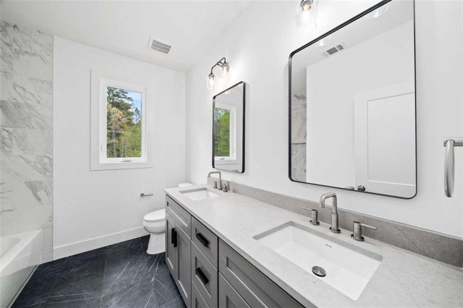 Furnished interior view inside a new home in , Maysville (Image 17).