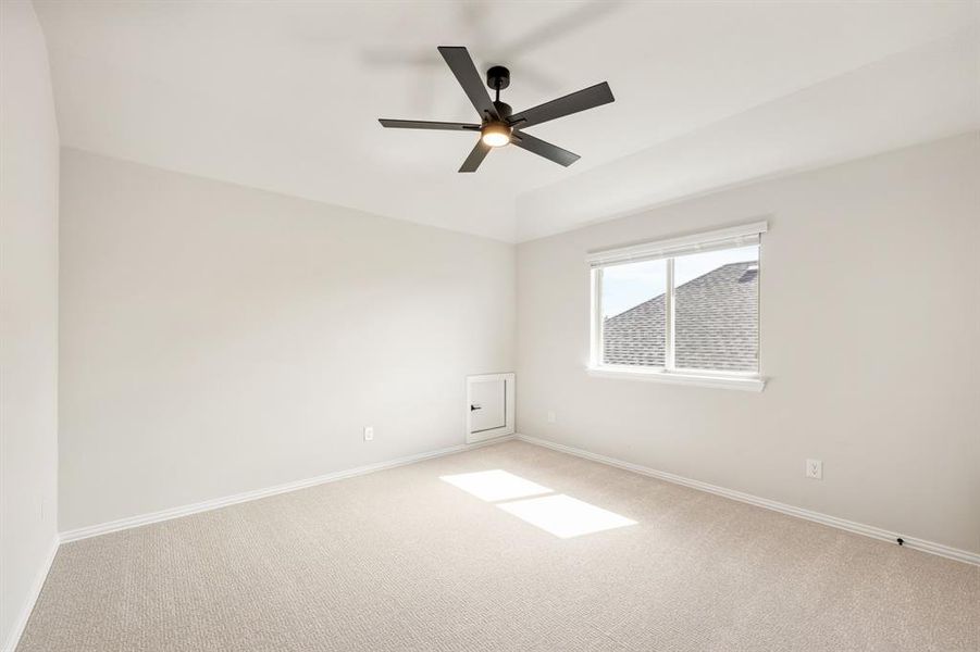 Spacious, unfurnished interior of a new home in Woodstone, Providence Village (Image 34).