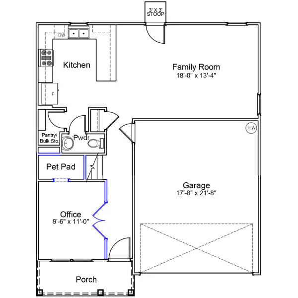 2D floor plan layout of this home in Ellington, Elgin, SC (Image 2). 2D floor plan layout of this home in Ellington, Elgin, SC (Image 2).