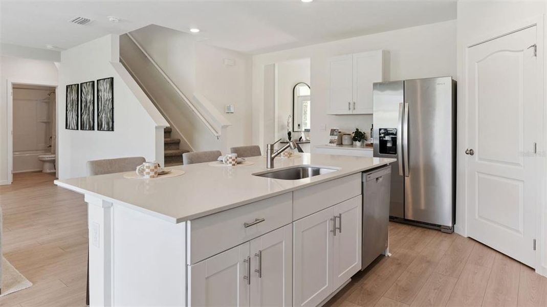 Furnished interior view inside a new home in , St. Cloud (Image 22).