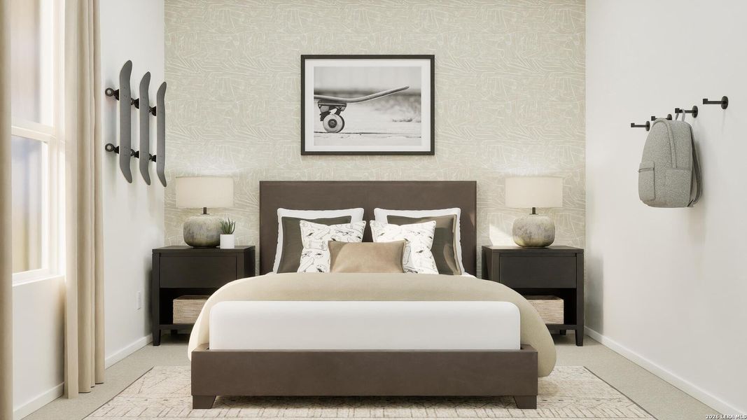 Furnished interior view inside a new home in Stone Garden, Elmendorf (Image 5).