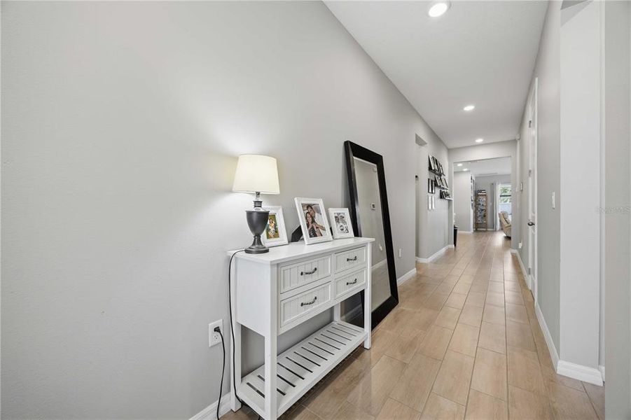 Furnished interior view inside a new home in Seasons at Eden Hills, Lake Alfred (Image 7).