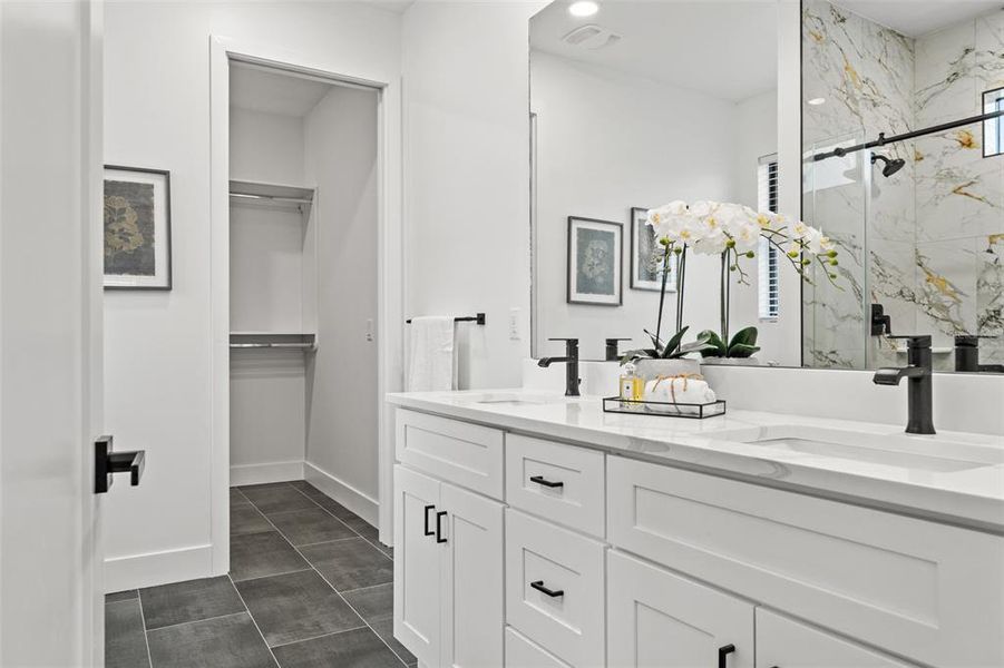 Furnished interior view inside a new home in , Pinellas Park (Image 29). Furnished interior view inside a new home in , Pinellas Park (Image 29).