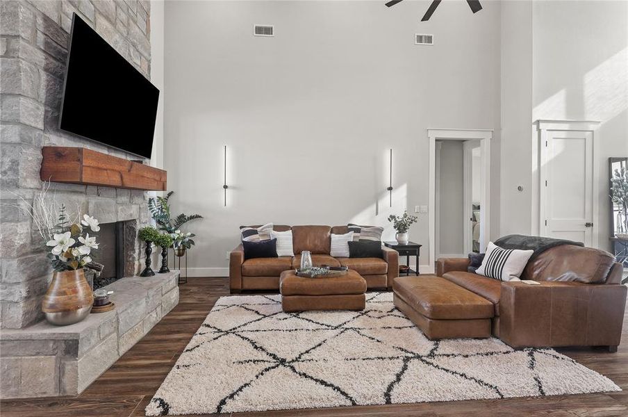Furnished interior view inside a new home in , Wichita Falls (Image 24). Furnished interior view inside a new home in , Wichita Falls (Image 24).