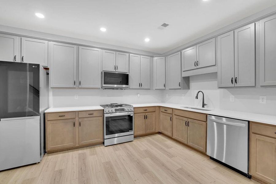 Furnished interior view inside a new home in , Flowery Branch (Image 17).