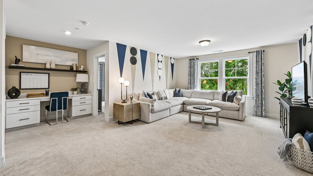 The Jordan Plan by DRB Homes in Lakeside Glen York SC - Upstairs Loft