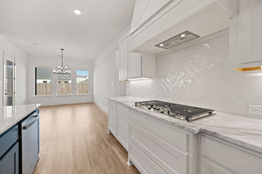 Furnished interior view inside a new home in Parks of Aledo, Aledo (Image 9).