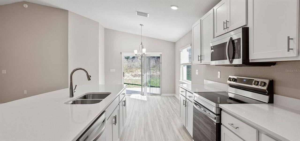 Furnished interior view inside a new home in Bennah Oaks, Belleview (Image 10).