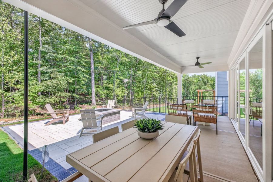 Representative exterior details of a home built from the Wynfield by Pulte Homes in Bleckley Station, Ball Ground (Image 30).