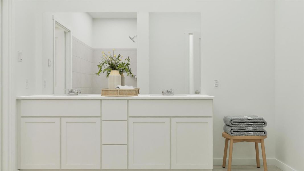 Furnished interior view inside a new home in Binford Creek, Waller (Image 9).