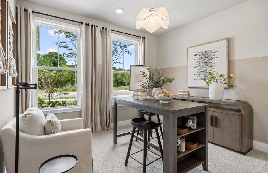 Representative furnished interior of a home built from the Mystique by John Wieland in Treymor, Mount Juliet (Image 7).