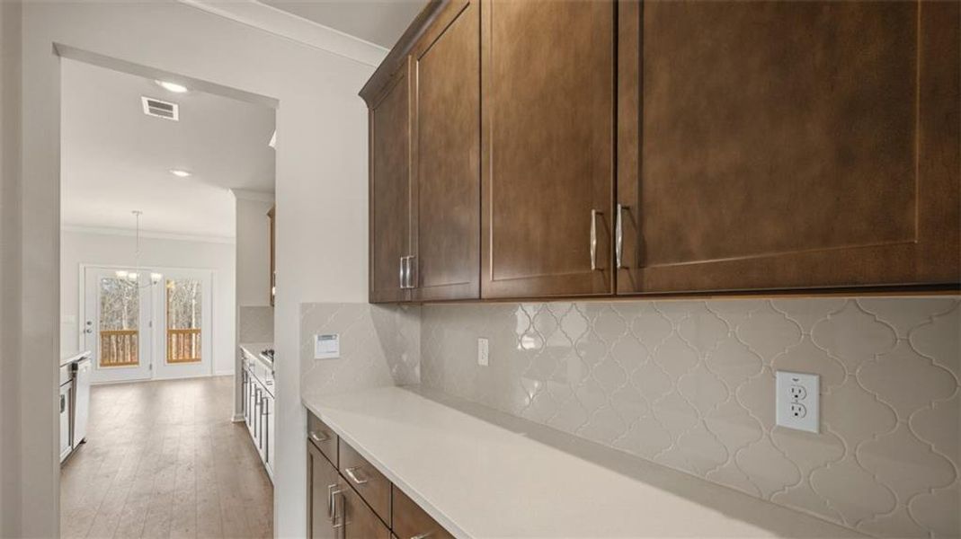 Furnished interior view inside a new home in The Gates at Pates Creek, Hampton (Image 10).