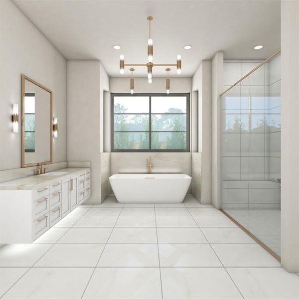 Furnished interior view inside a new home in , Westlake (Image 6). Furnished interior view inside a new home in , Westlake (Image 6).